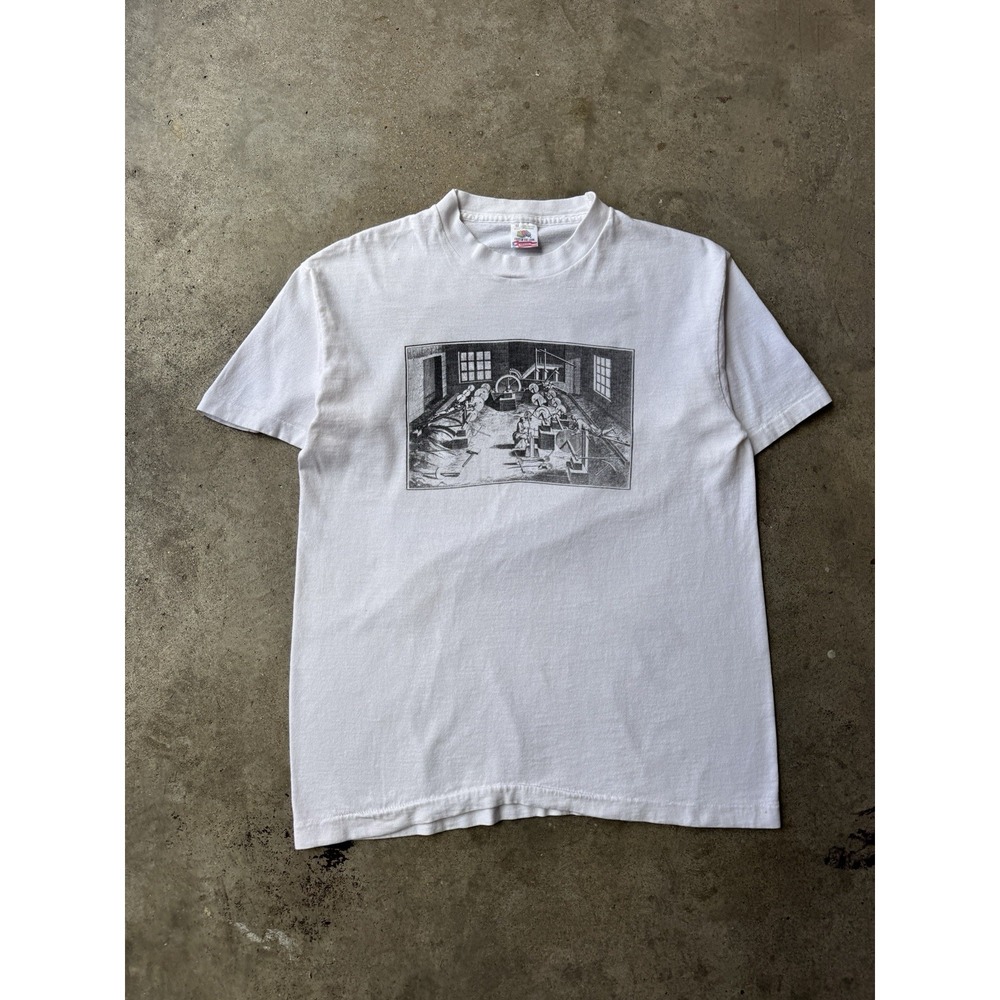 VTG 90s Workshop Art The Production Room Design Imagination T-Shirt M White